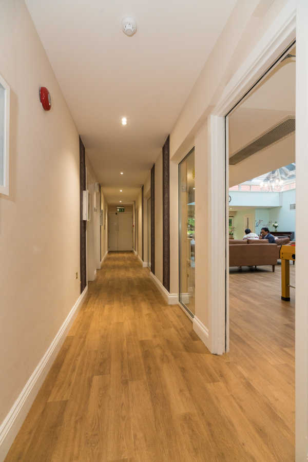 Autumn Leaves - Open Lounge & Leisure Space, and adjacent corridor